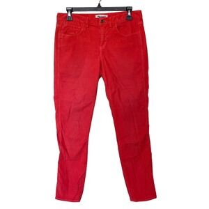 Madewell Womens Pink Corduroy Pants Size 28
